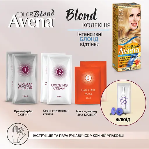 Краска для волос ACME Рябина INTENSE NEW 010 – Блонд: купить в