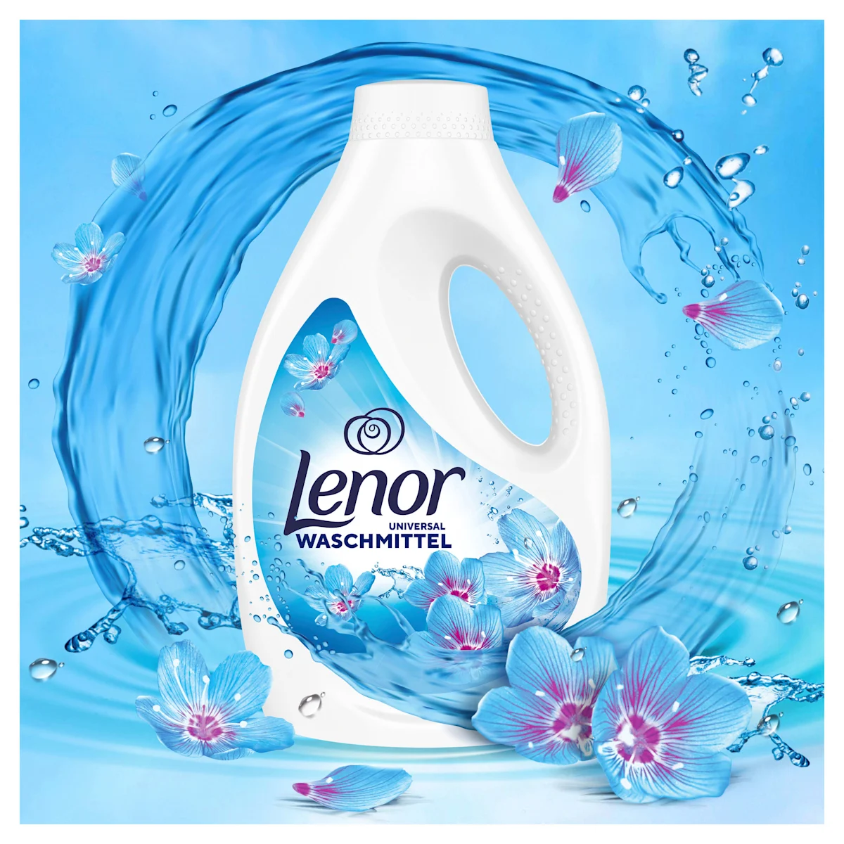 Гель для прання, Lenor Квітнева свіжість 100 прань, 4,5 л