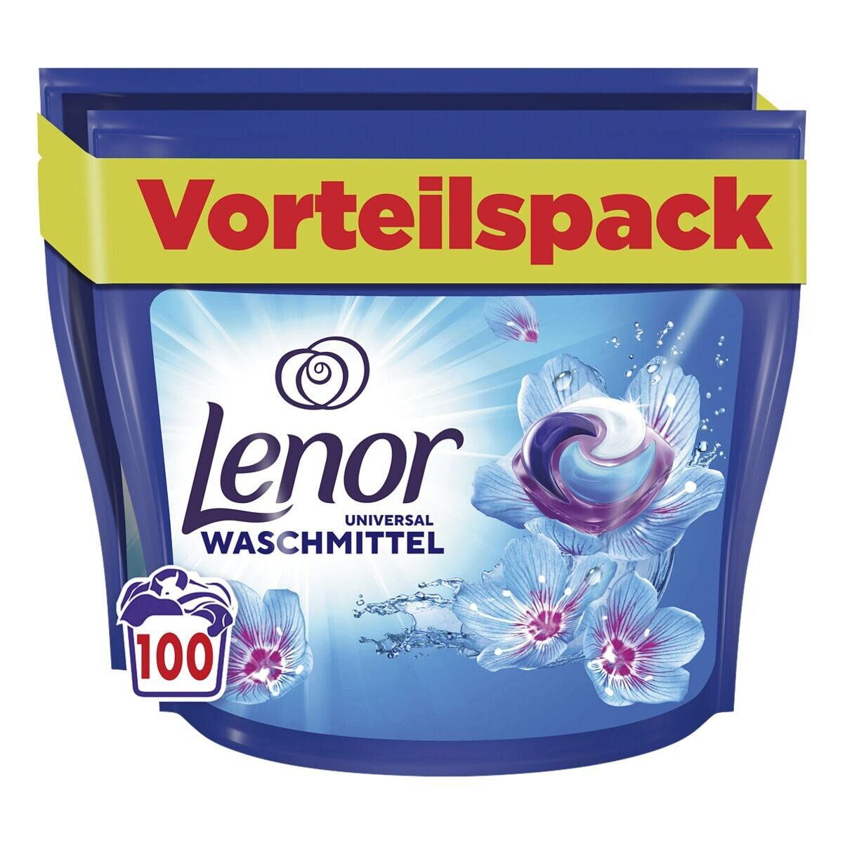 Капсулы для стирки, Lenor Апрельская свежесть 100 шт.