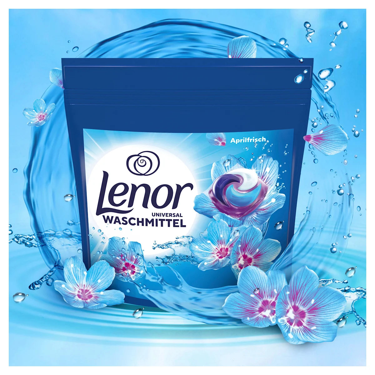 Капсулы для стирки, Lenor Апрельская свежесть 100 шт.