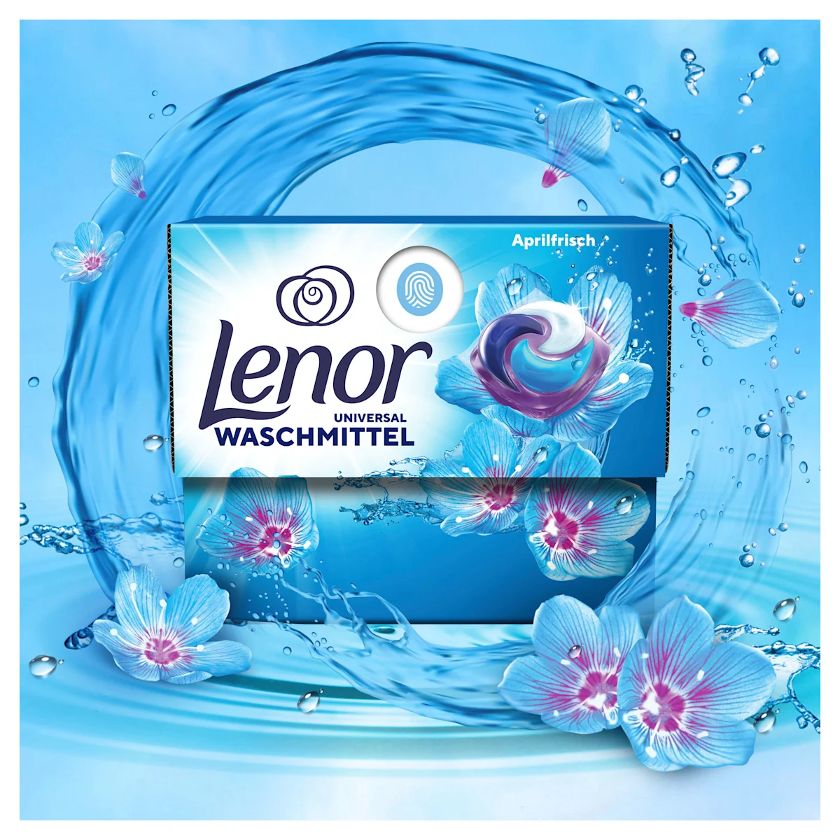 Капсулы для стирки, Lenor Aprilfrisch 19 шт.