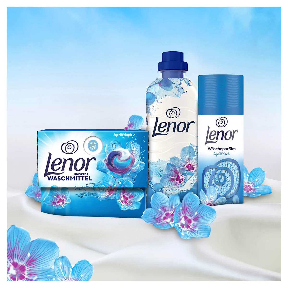 Капсулы для стирки, Lenor Aprilfrisch 19 шт.