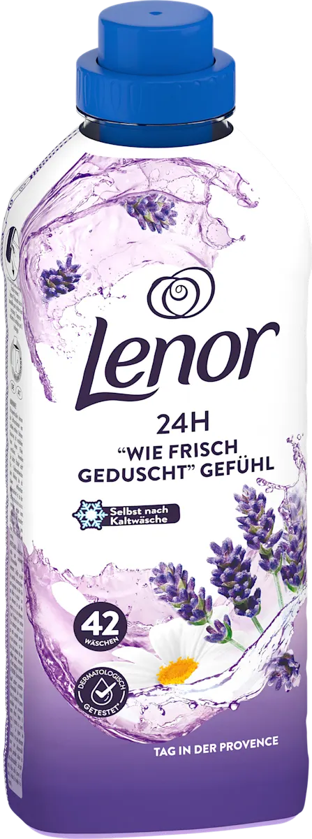 Кондиціонер для білизни, Lenor День у Провансі 42 прання, 882 мл