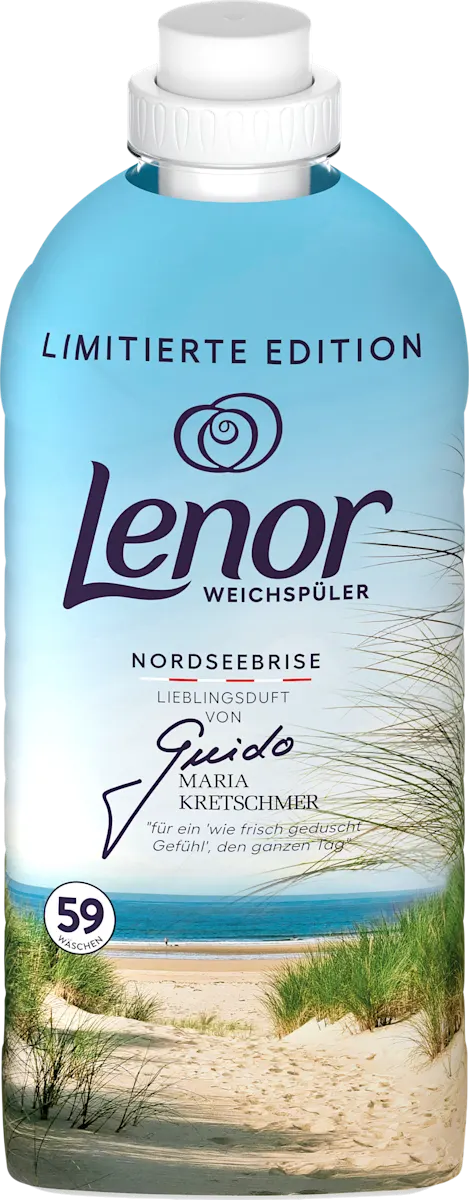 Кондиционер для белья, Lenor Nordseebrise, 59 стирок, 1.239 л
