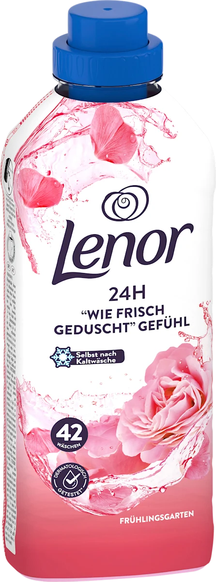 Кондиціонер для білизни, Lenor Spring Garden 42 прання, 882 мл