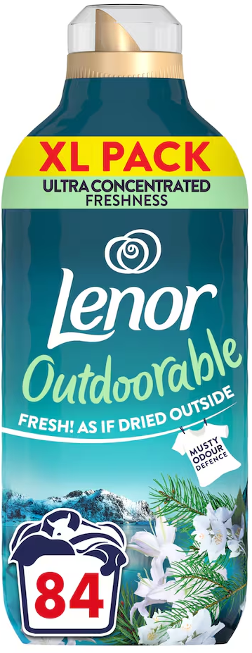 Кондиціонер для білизни, Lenor Outdoorable Northern Solstice 84 прання, 1,176 л