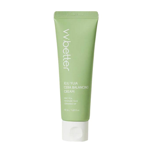 Крем балансуючий з екстрактом юдзу та церамідами VVBETTER JEJU YUJA CERA BALANCING CREAM, 50 мл