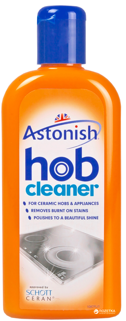 Крем для чищення склокераміки та НВЧ-печей Astonish HOB Cleaner, 235 мл