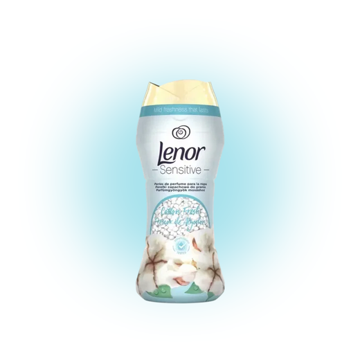 Кондиціонер для білизни в гранулах Lenor Sensitive Cotton Fresh, 210 г