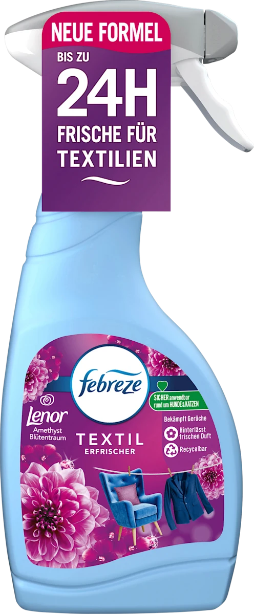 Освіжувач для одягу та текстилю Lenor Febreze Textilerfrischer Amethyst, 500 мл