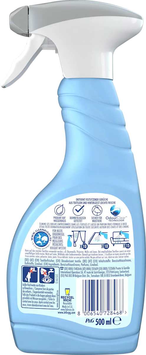 Освіжувач для одягу та текстилю Lenor Febreze Textilerfrischer Amethyst, 500 мл
