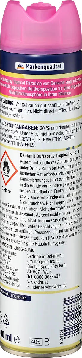 Освіжувач повітря Denkmit Tropical Paradise, 300 мл