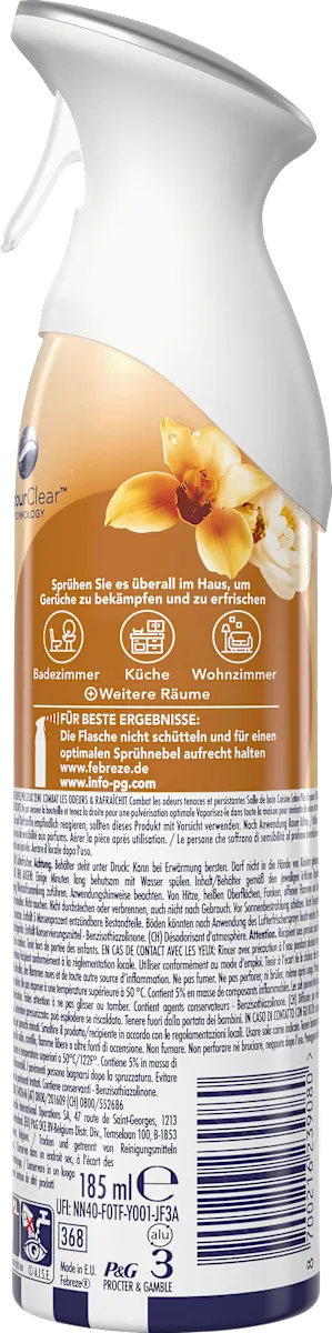 Освіжувач повітря Lenor Goldene Orchidee, 185 мл