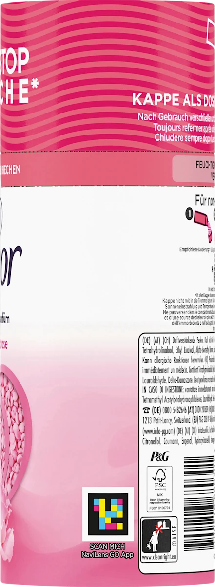 Парфюм для стирки, Lenor Пион и цветок гибискуса, 155 г.