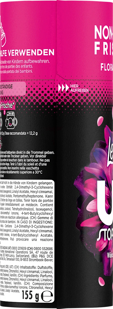Парфуми для прання, Lenor Unstoppables Fresh Sensations 155 г.