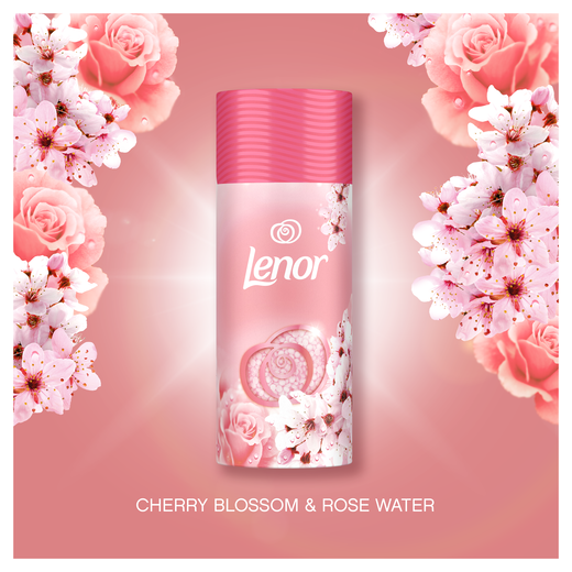 Парфюмированные гранулы для белья Lenor Cherry Blossom & Rose Water, 176 г