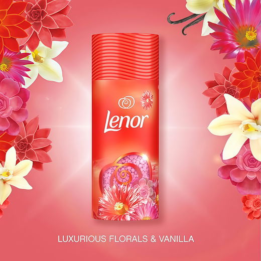Парфюмированные гранулы для белья Lenor Desert Rose, 176 г