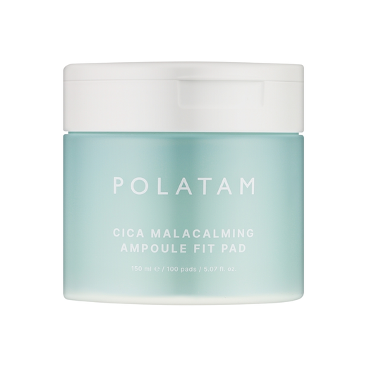 Педи заспокійливі POLATAM CICA MALACALMING AMPOULE FIT PAD, 150мл/100шт