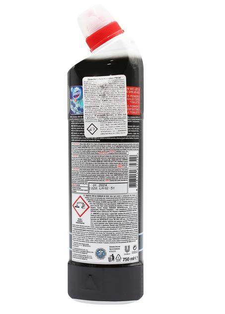 Засіб для чищення для унітазу Domestos Zero Blue, 750 мл
