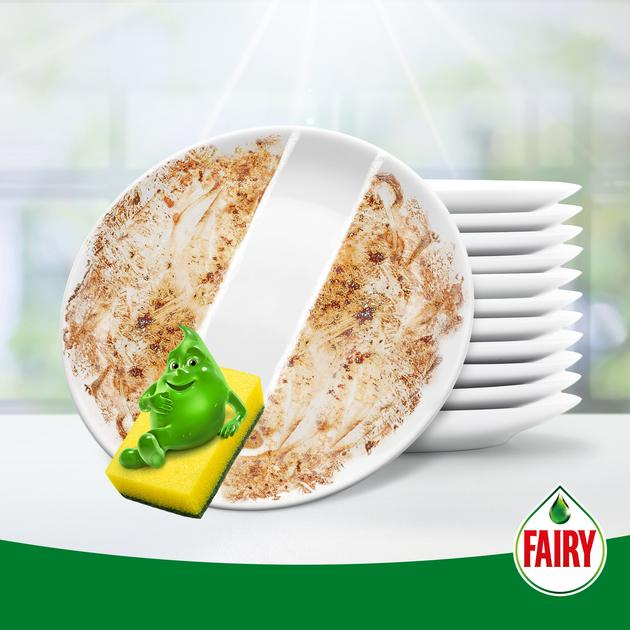 Засіб для миття посуду Fairy Max Power Lemon, 650 мл.
