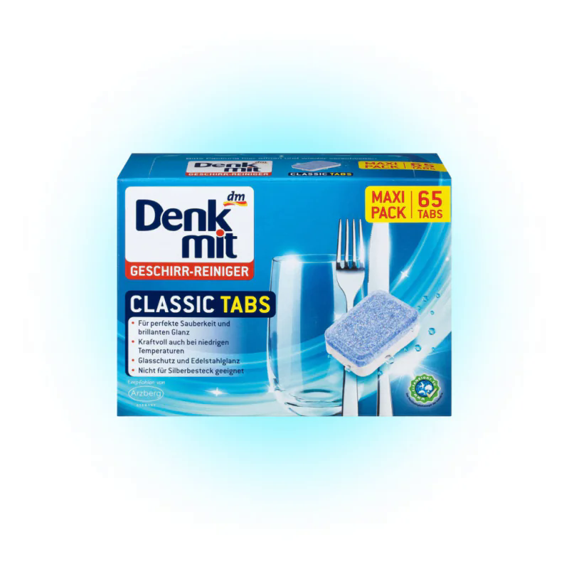 Таблетки для посудомийної машини Denkmit Classic, 5 шт