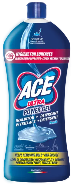 Універсальний засіб для чищення Ace Ultra Power Gel Fresh, 500 мл