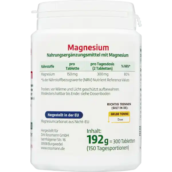 Вітамінний комплекс Altapharma Magnesium, 300 шт.