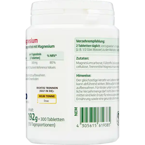 Вітамінний комплекс Altapharma Magnesium, 300 шт.