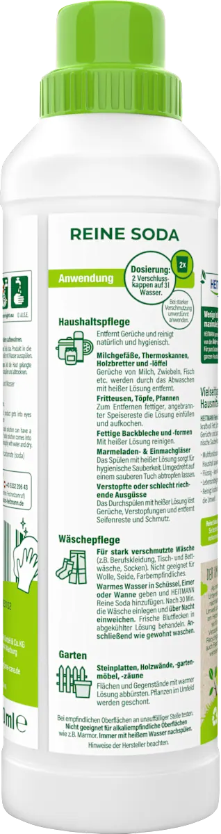 Рідка сода для чищення Heitmann Pure, 750 мл