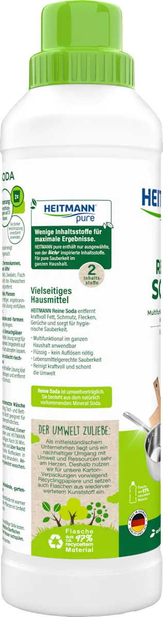 Рідка сода для чищення Heitmann Pure, 750 мл