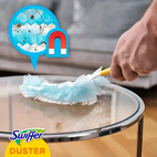 Змінні насадки Swiffer Duster, змінний блок пилових магнітів з ароматом свіжості, 12 шт