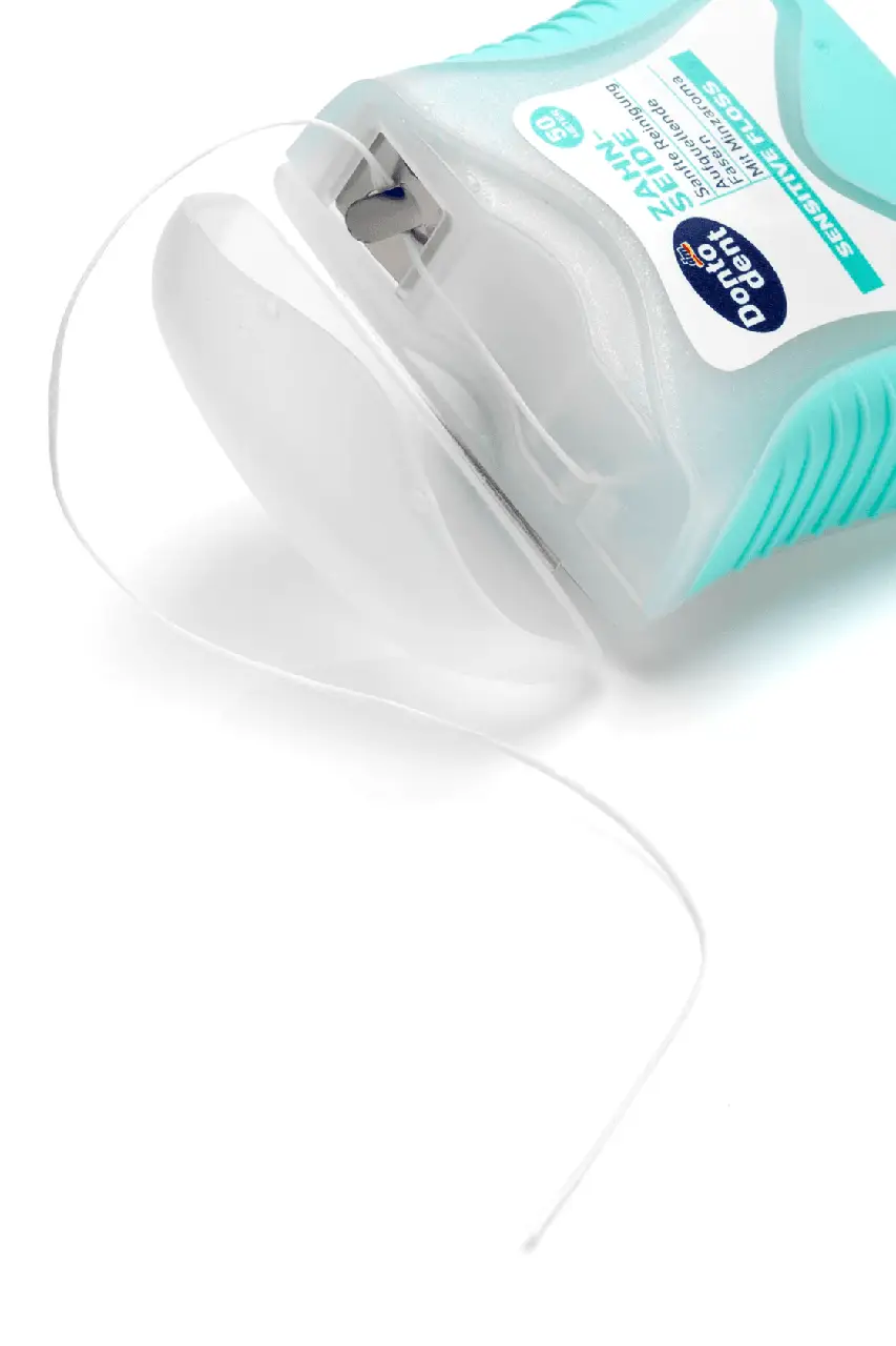 Зубная нить Dontodent Sensitive Floss, 100 м