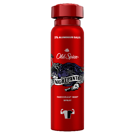 Аерозольний дезодорант Old Spice Night Panther, 150 мл
