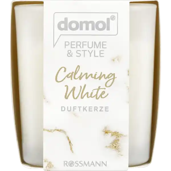 Ароматична свічка Domol Calming White 125 г.