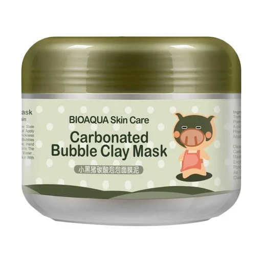 Бульбашкова маска для обличчя BIOAQUA Carbonated Bubble Clay Mask, 100 г