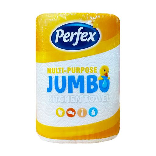 Паперові рушники Perfex Jumbo, 2-шарові, 1 рулон