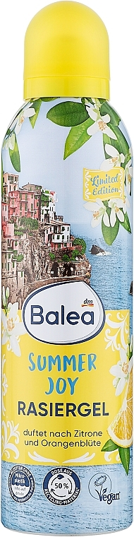 Гель для гоління жіночий Balea Summer Joy, 200 мл
