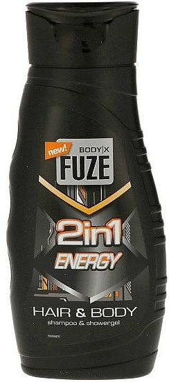 Гель для душу Body-X Fuze 2в1 Energy, 300 мл