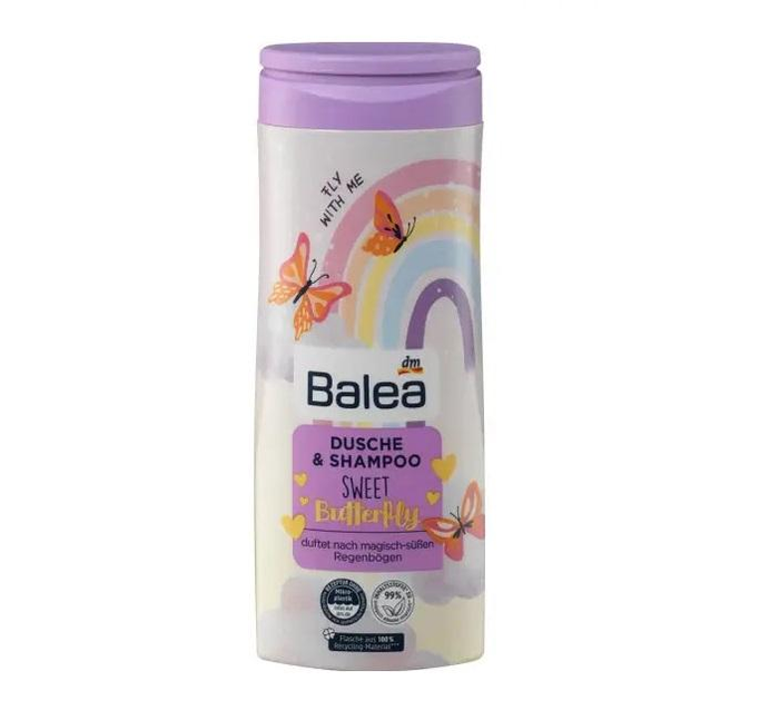 Гель для душу дитячий Balea Sweet Butterfly, 300 мл