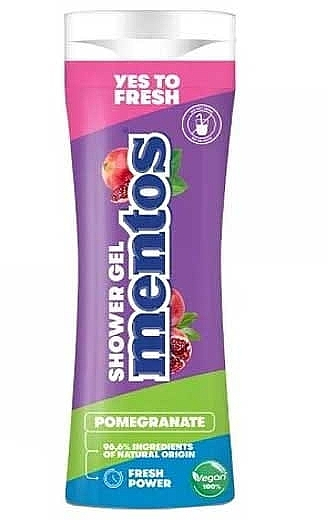 Гель для душу Mentos Shower Gel з гранатом, 300 мл