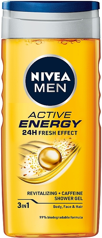 Гель для душа Nivea Men Active Energy, 250 мл