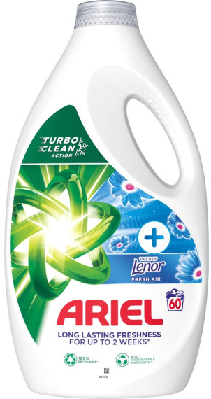 Гель для прання ARIEL Lenor Fresh Air, 60 прань