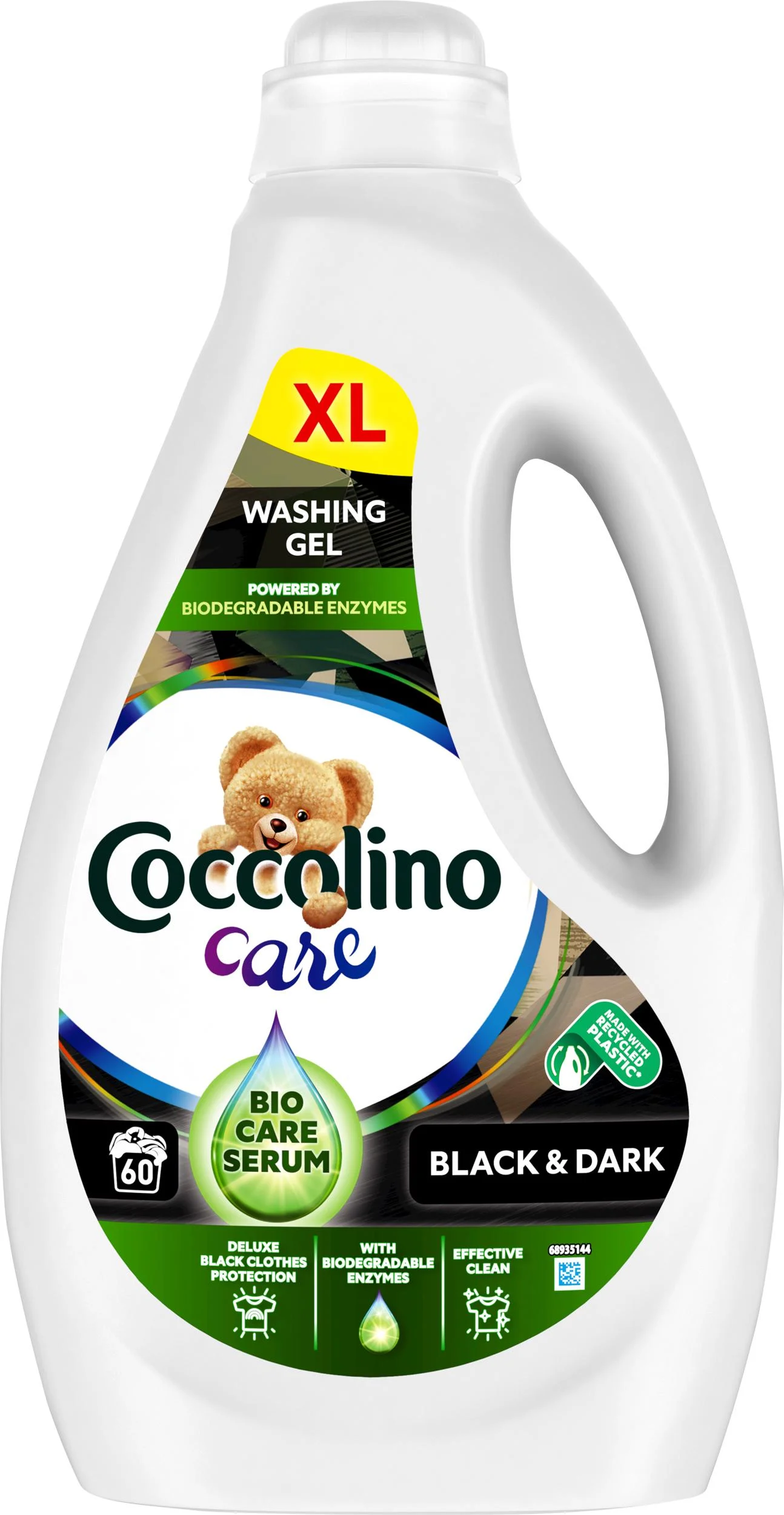 Гель для прання чорних і темних речей Coccolino Care Black & Dark 60 прань, 2.4 л