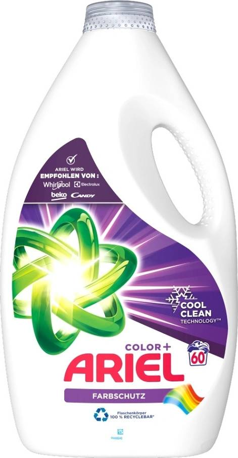 Гель для прання кольорових речей ARIEL Color+, 60 прань