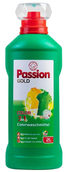 Гель для прання кольорових речей Passion Gold Color, 2л