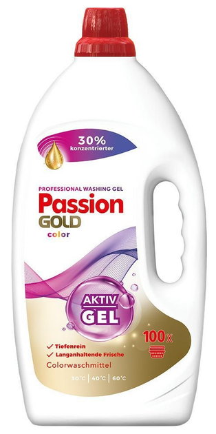 Гель для прання кольорових речей Passion Gold Color 51 прання, 2.004л