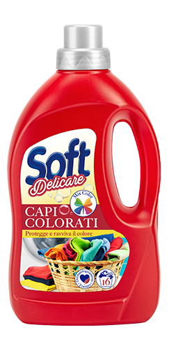 Гель для прання кольорових речей Soft Color 16 прань, 0.9л
