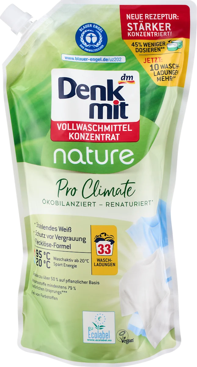 Гель для стирки Denkmit Pro Climate Nature, 33 стирки 1 л