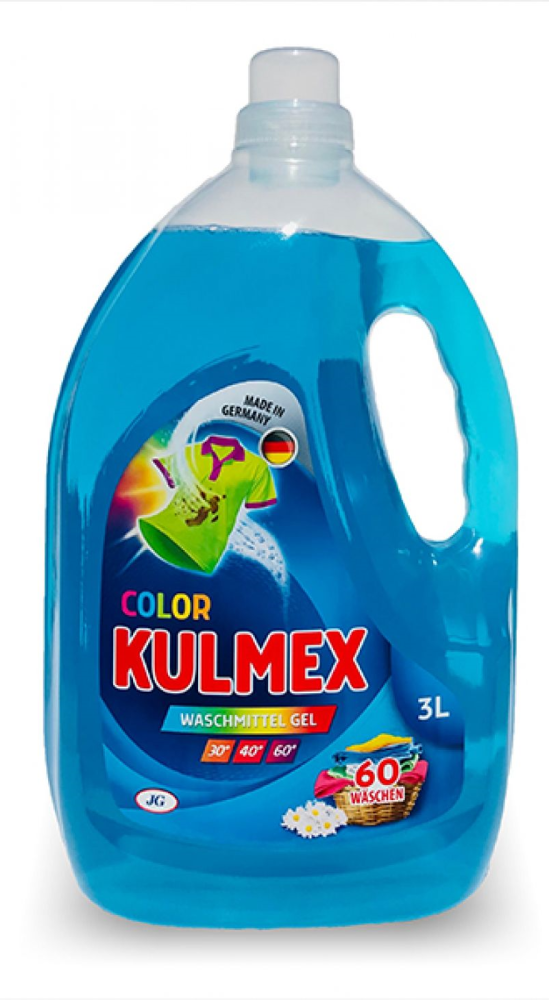 Гель для прання кольорових речей KulmMex Color 60 прань, 3л