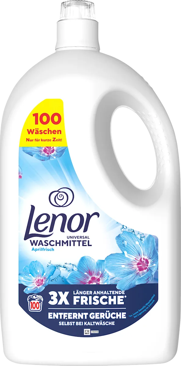 Гель для прання, Lenor Квітнева свіжість 100 прань, 4,5 л